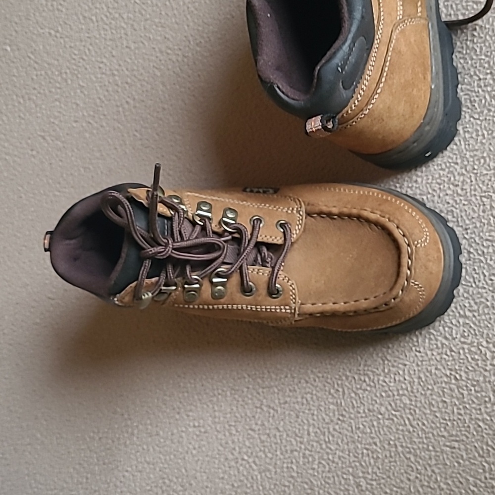 Youth Size 3 Thom McAn Leather Vintage Boots, Y2K - Picture 3 of 9